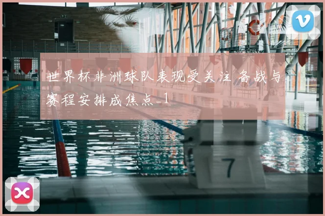 世界杯非洲球队表现受关注 备战与赛程安排成焦点_1